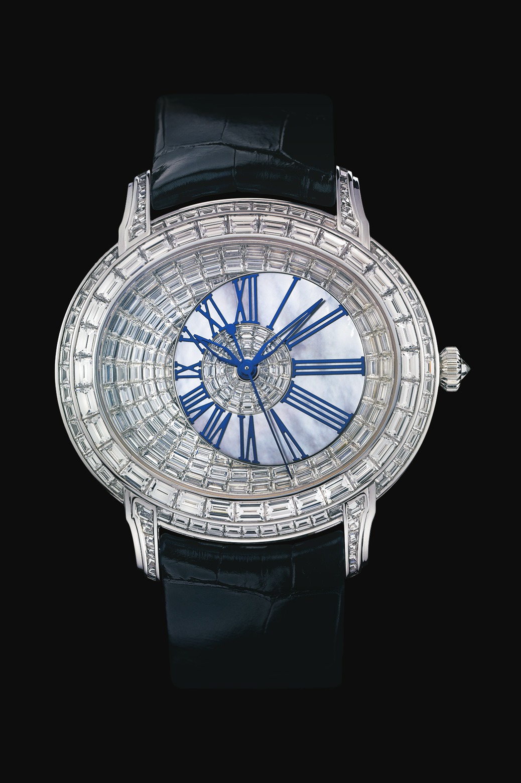 Audemars Piguet Millenary Automatic Pavé White Gold watch REF: 15327BC.ZZ.D022CR.01